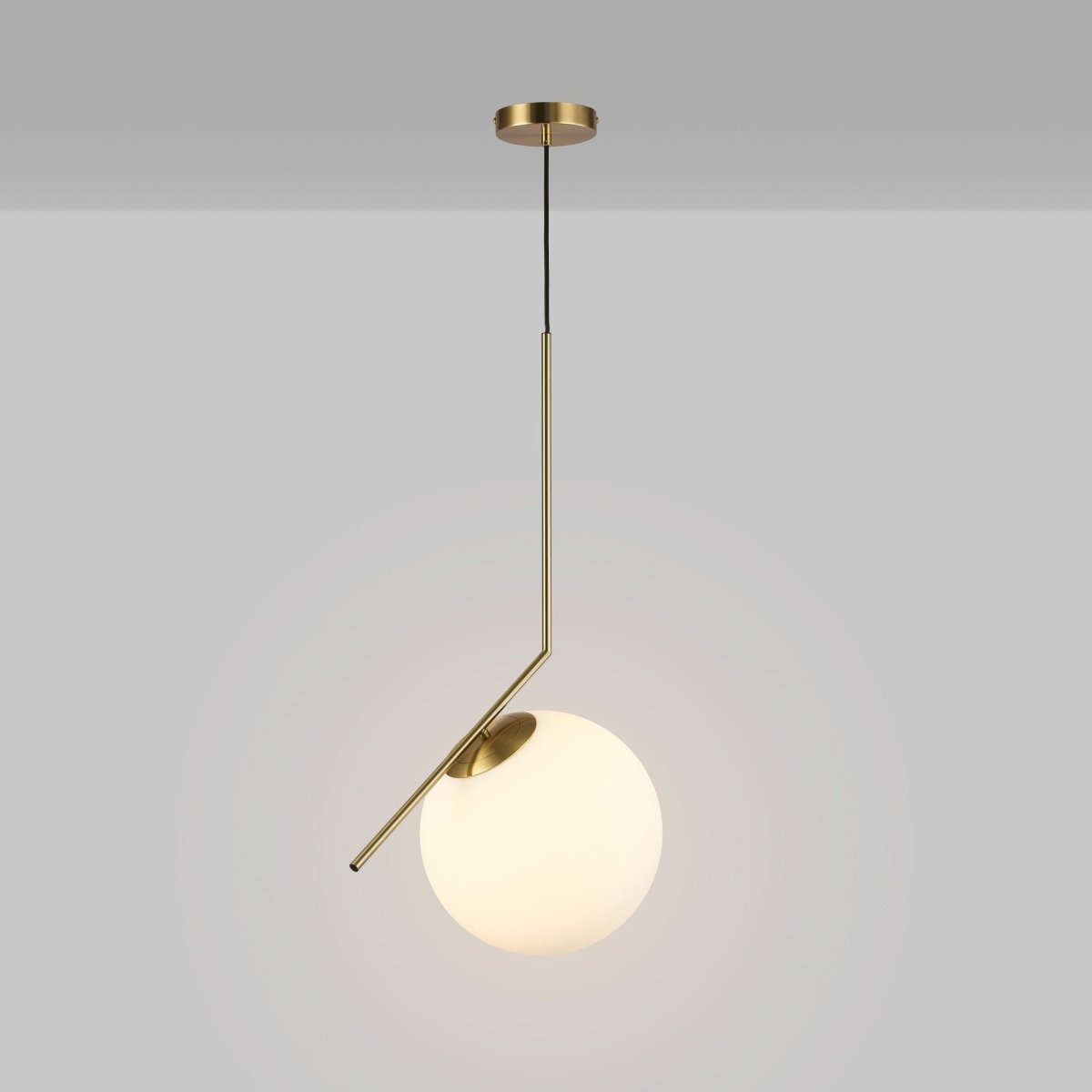 Lámpara colgante bola cristal "HERMI 280" - E27 - Ø 28cm - Barcelona Led-Decoración