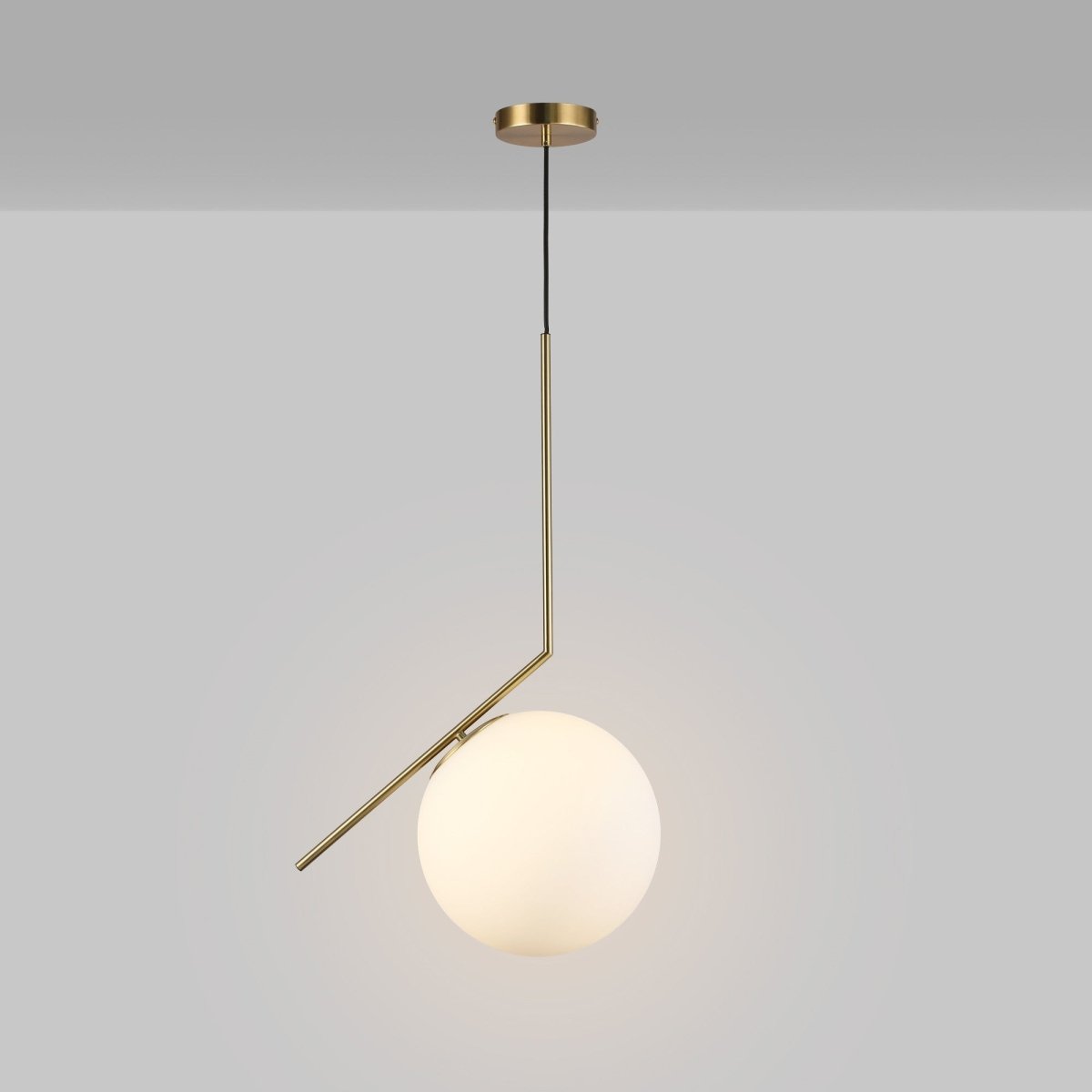 Lámpara colgante bola cristal "HERMI 280" - E27 - Ø 28cm - Barcelona Led-Decoración