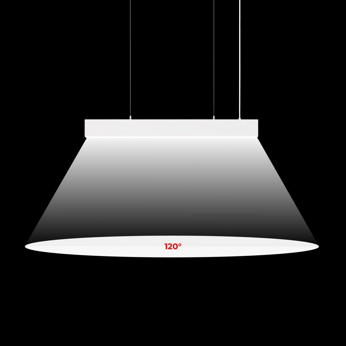 Luminaria lineal LED de suspensión / superficie 24W - Slim - 80cm - 1700lm (19)