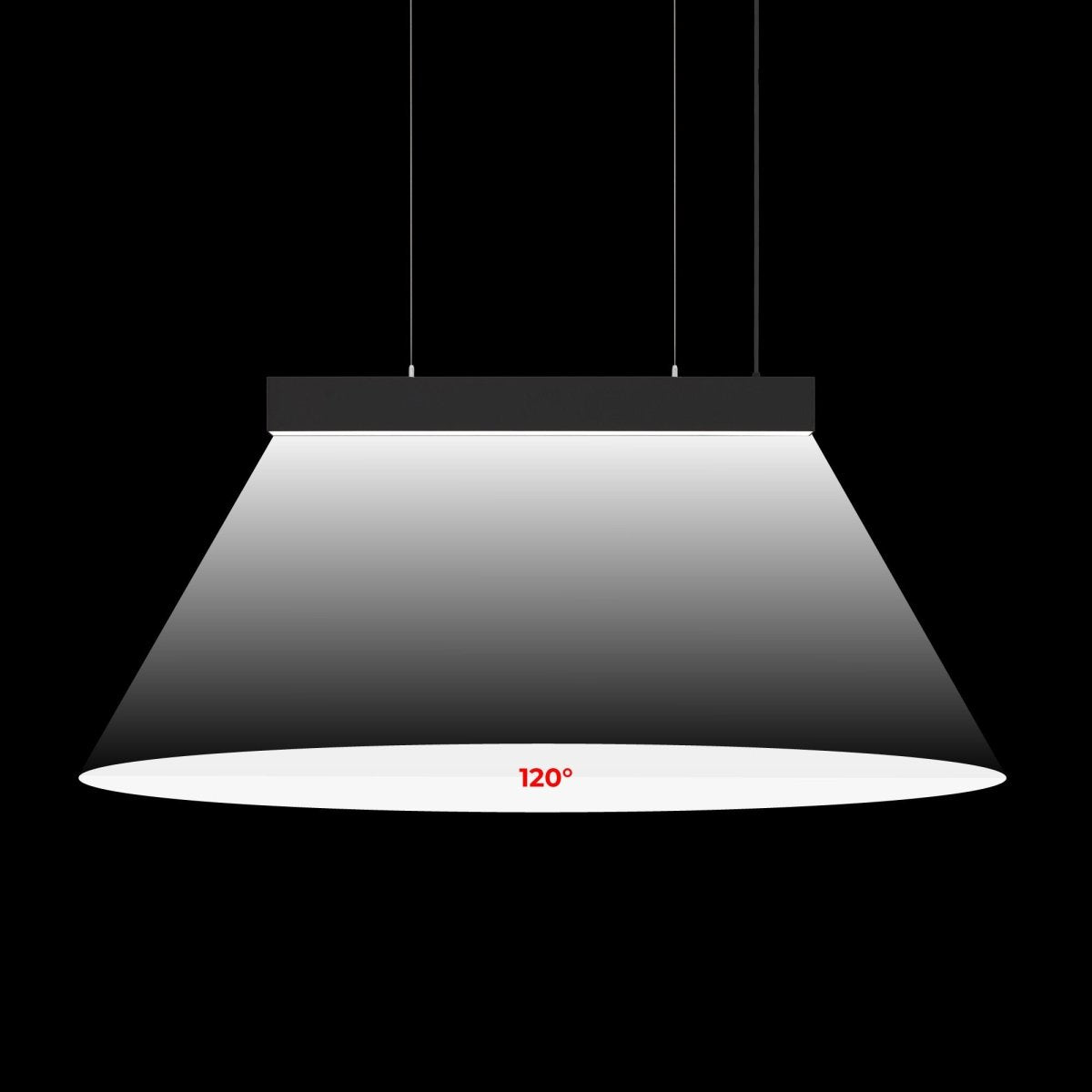 Luminaria lineal LED de suspensión / superficie 24W - Slim - 80cm - 1700lm (36)