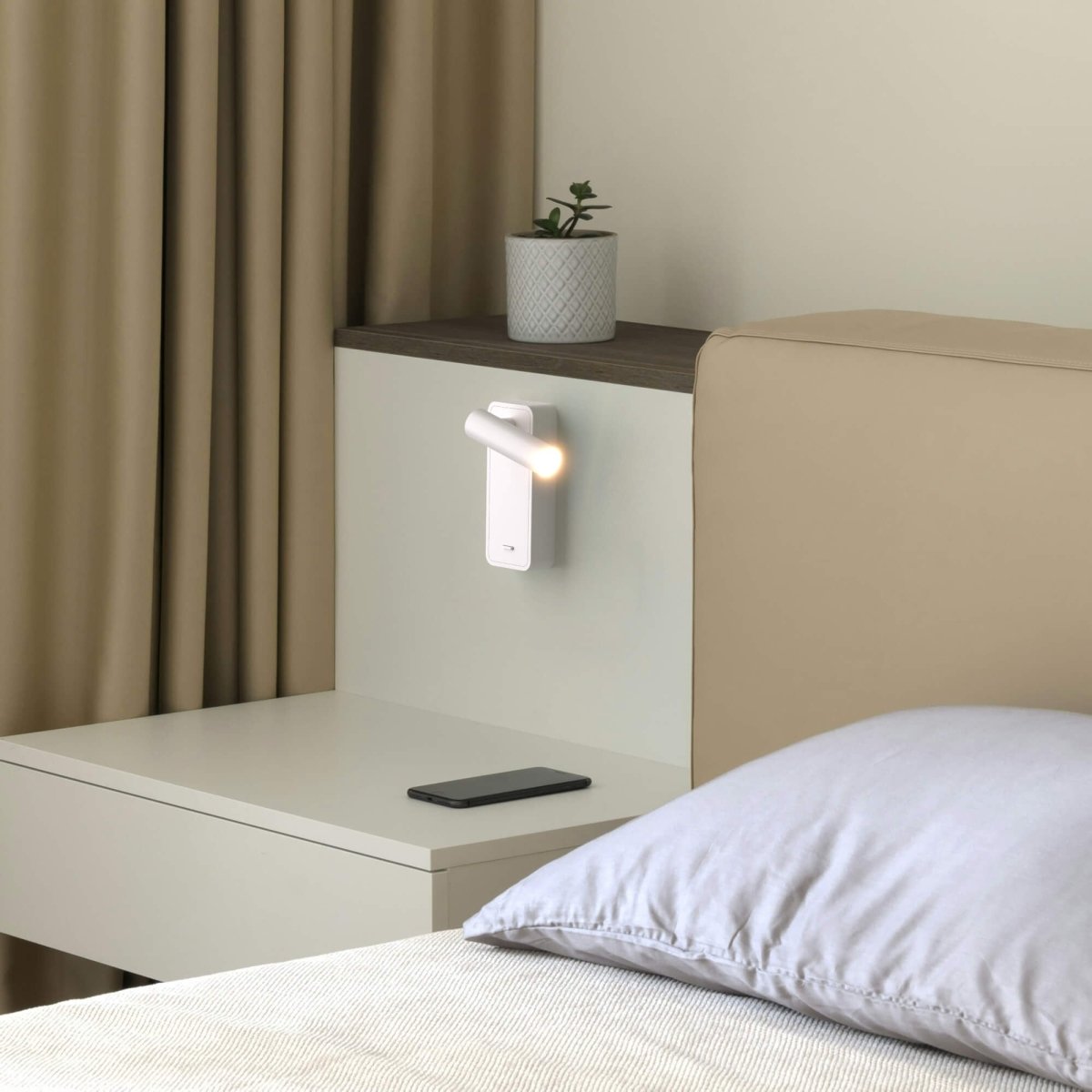 Aplique de pared para lectura "RAAM" 3W - Orientable - Chip OSRAM - Barcelona Led-Decoración