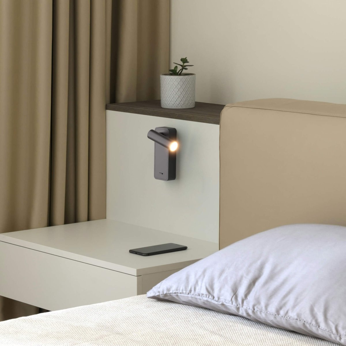 Aplique de pared para lectura "RAAM" 3W - Orientable - Chip OSRAM - Barcelona Led-Decoración
