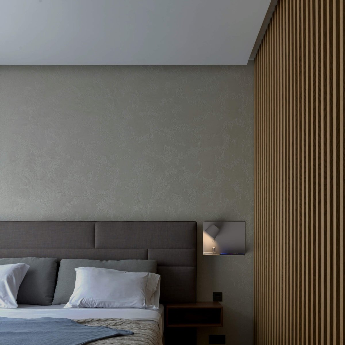 Aplique de pared para lectura con puerto USB "BASKOP" - 6W - Izquierda - Barcelona Led-Decoración