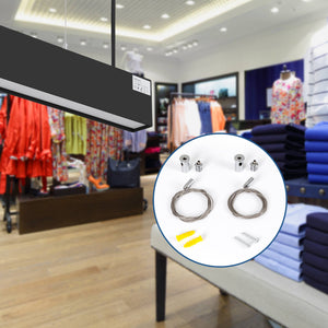 Luminaria lineal LED de suspensión / superficie 24W - Slim - 80cm - 1700lm (44)