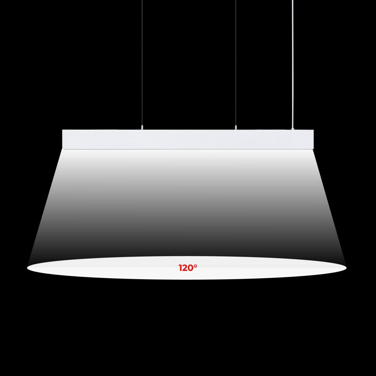 Luminaria lineal LED de suspensión / superficie 36W - Slim - 120cm - 2500lm (44)