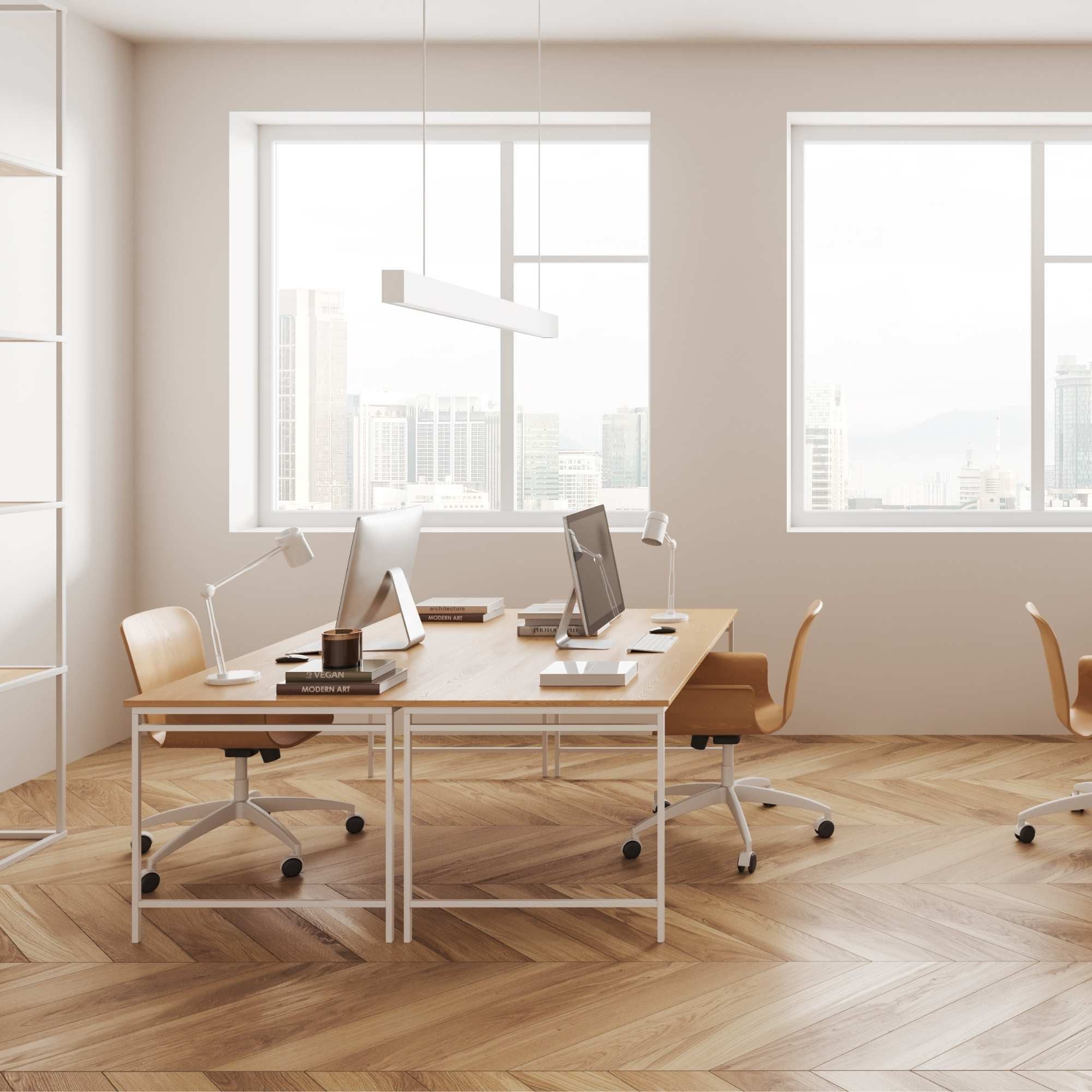 Luminaria lineal LED de suspensión / superficie 36W - Slim - 120cm - 2500lm (48)