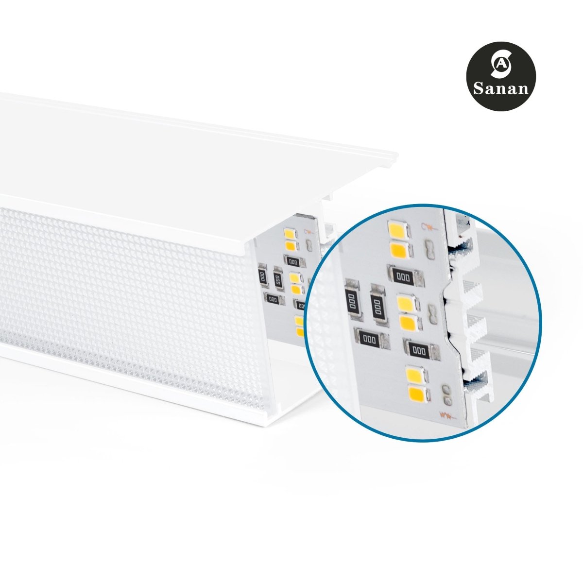 Luminaria lineal LED CCT - 60W - Suspensión / superficie - Potencia ajustable - 180cm (19)