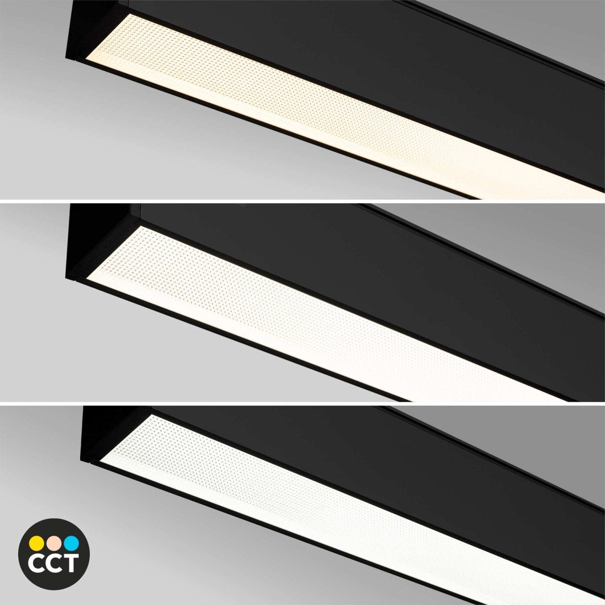 Luminaria lineal LED CCT - 60W - Suspensión / superficie - Potencia ajustable - 180cm - Barcelona Led-