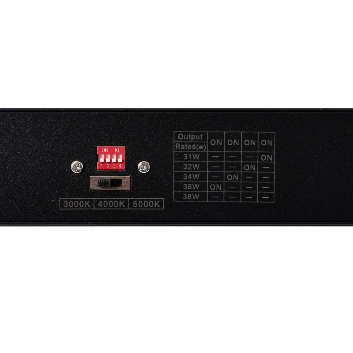 Luminaria lineal LED CCT - 40W - Suspensión / superficie - Potencia ajustable - 120cm (48)