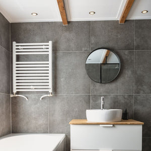 KIT Aro empotrable estanco Ø90mm + Bombilla GU10 6W + Portalámparas (1)