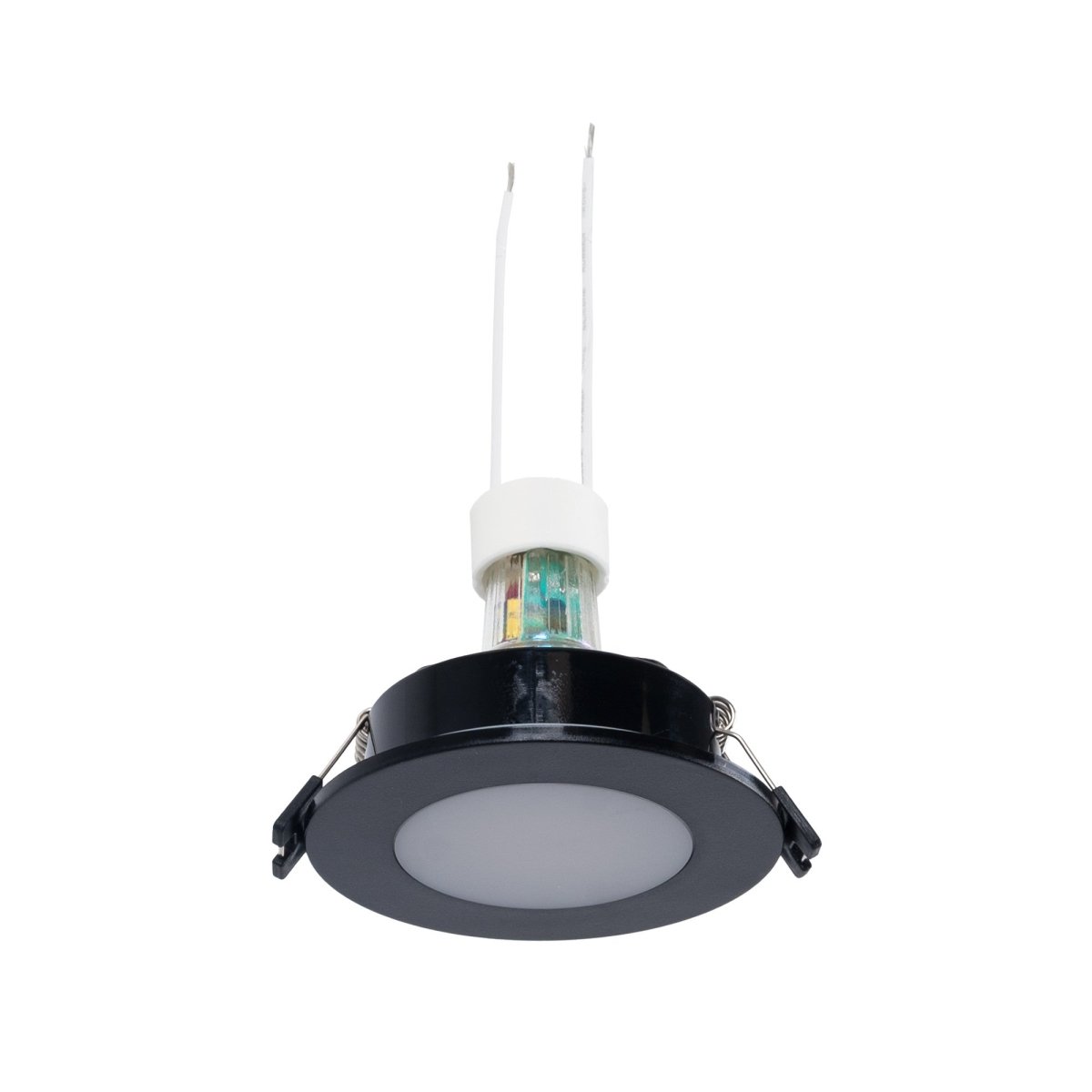 KIT Aro empotrable estanco Ø90mm + Bombilla GU10 6W + Portalámparas - Barcelona Led-
