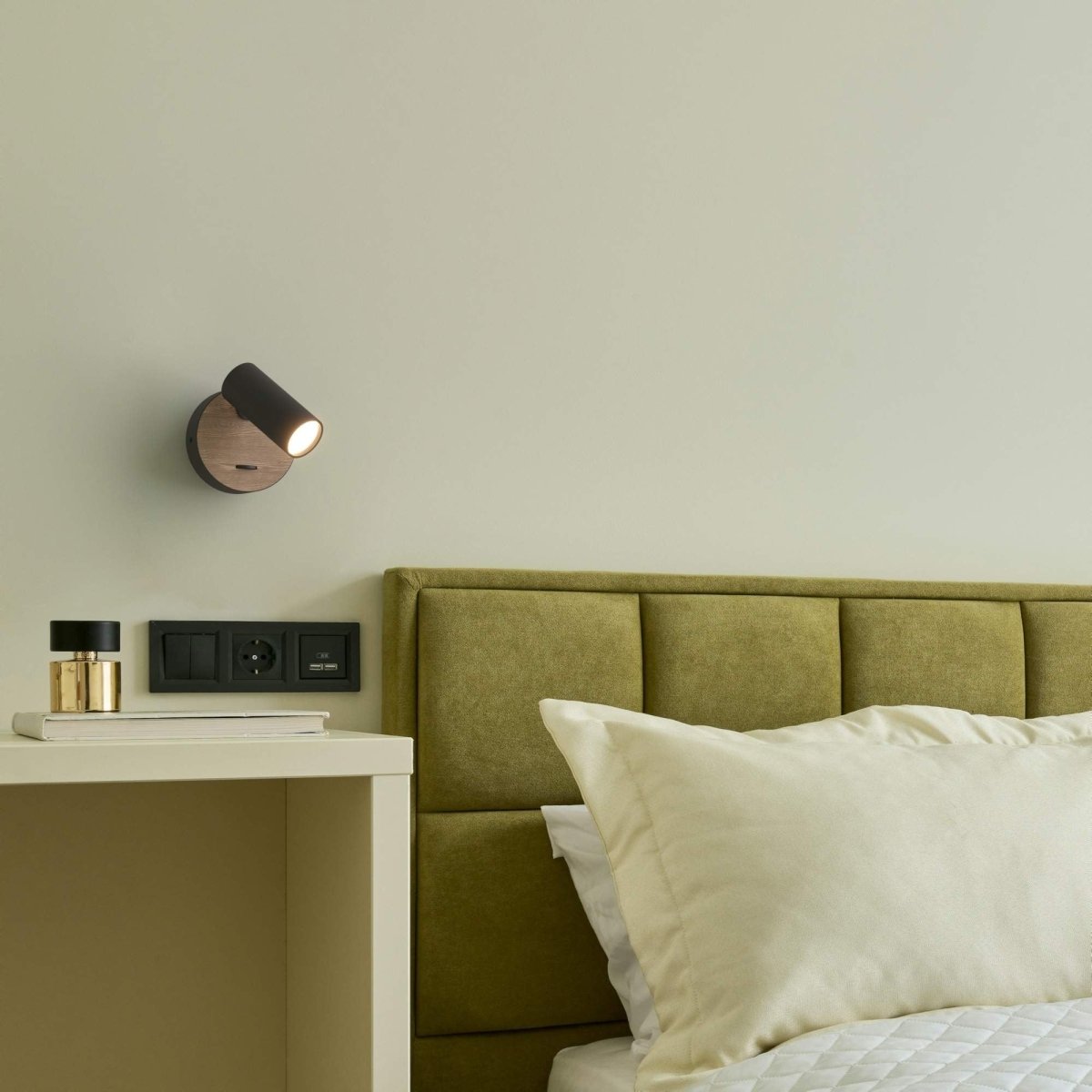 Aplique de pared interior "VILSA" - Orientable - GU10 - Barcelona Led-Decoración