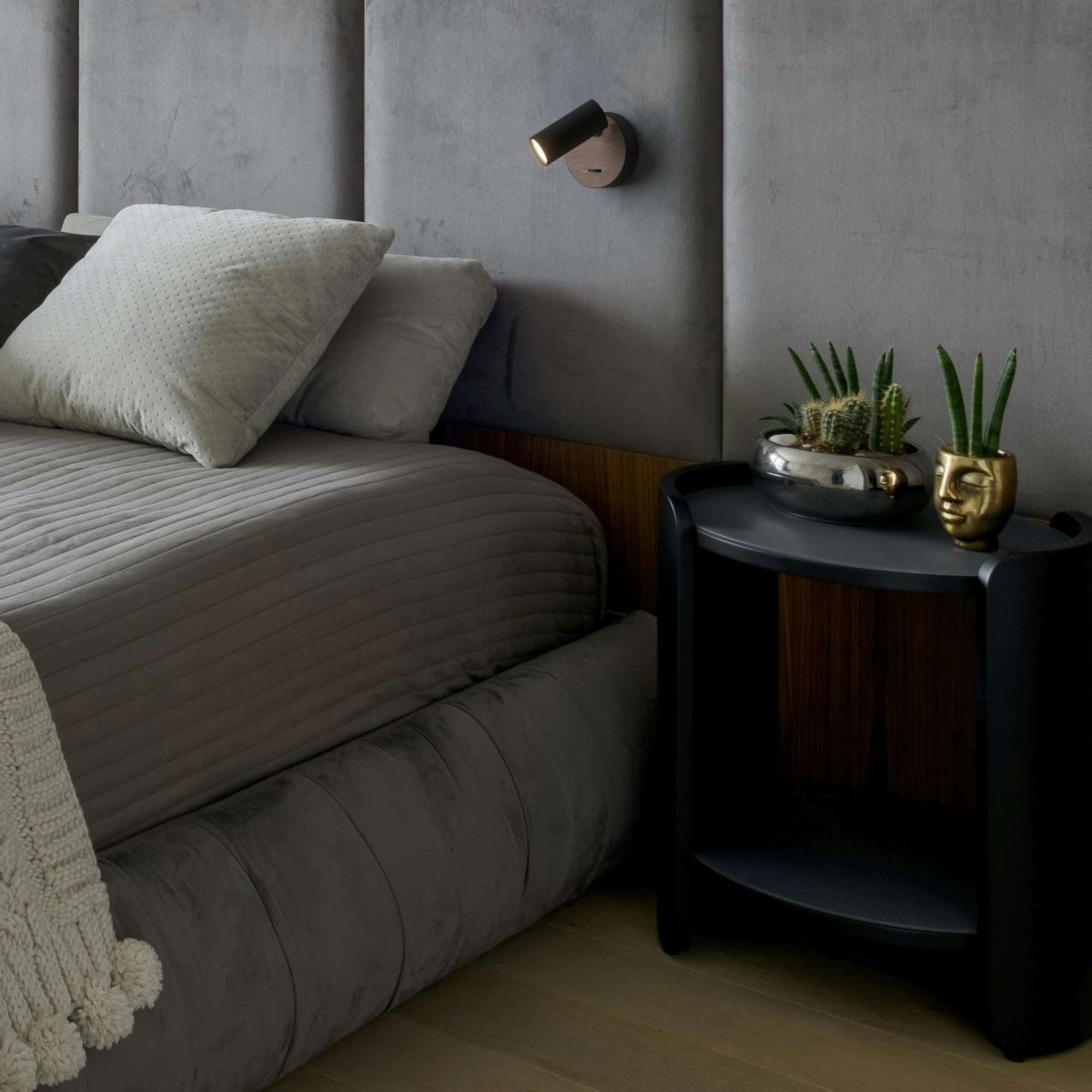 Aplique de pared interior "VILSA" - Orientable - GU10 - Barcelona Led-Decoración