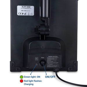 Tira LED solar exterior con mando 40W - 10 metros - IP65 - Disponible RGB y 2700K (27)