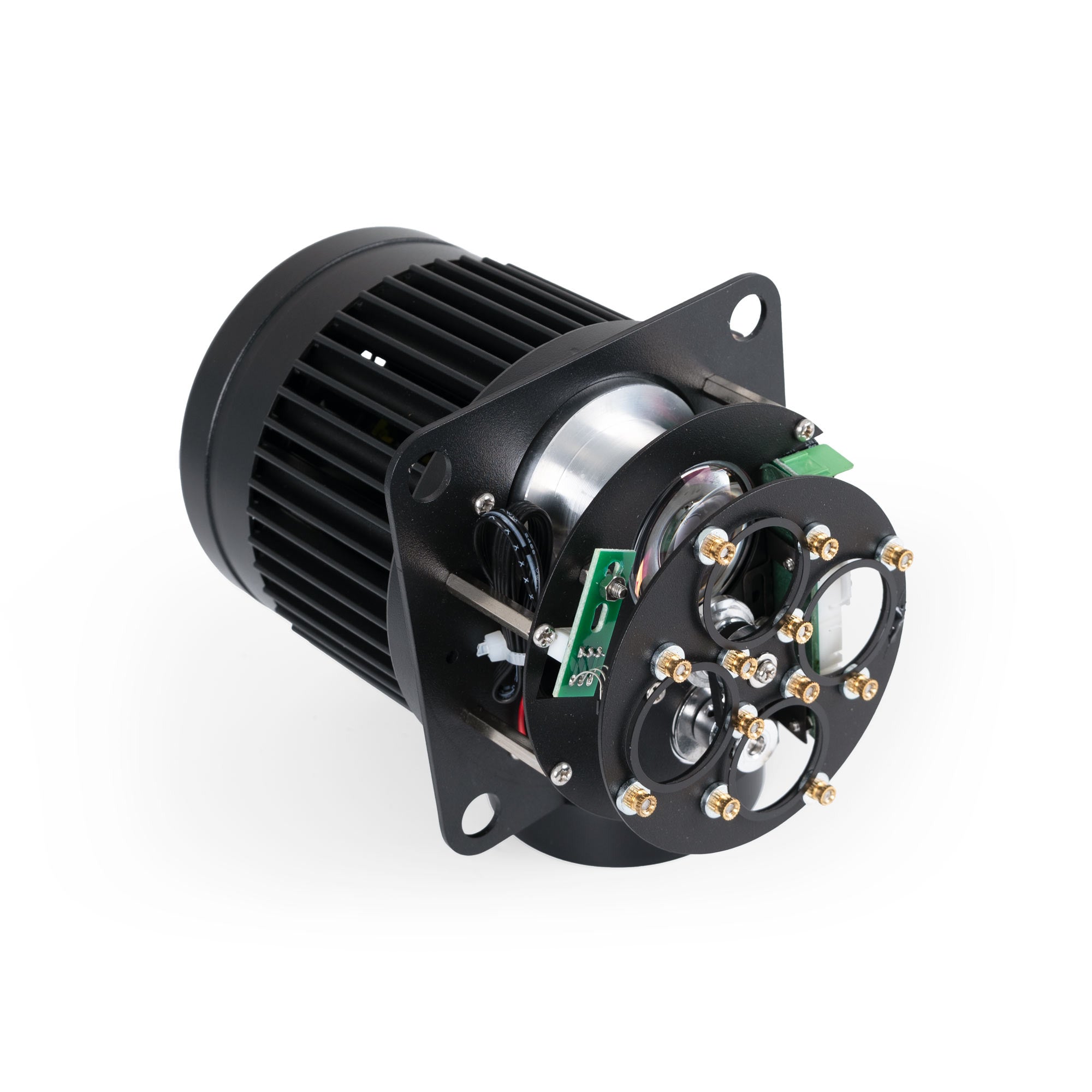 Proyector de logos LED GOBO 100W fijo exterior - 4 cristales - Óptica 18° - IP65 (11)