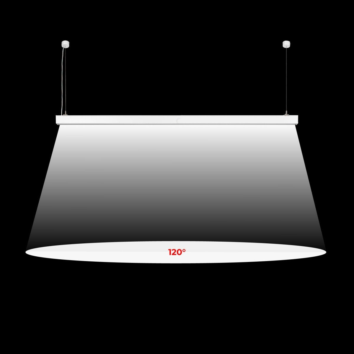 Luminaria lineal LED CCT - 60W - Suspensión / superficie - Potencia ajustable - 180cm (21)