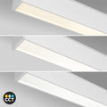 Luminaria lineal LED CCT - 40W - Suspensión / superficie - Potencia ajustable - 120cm 2