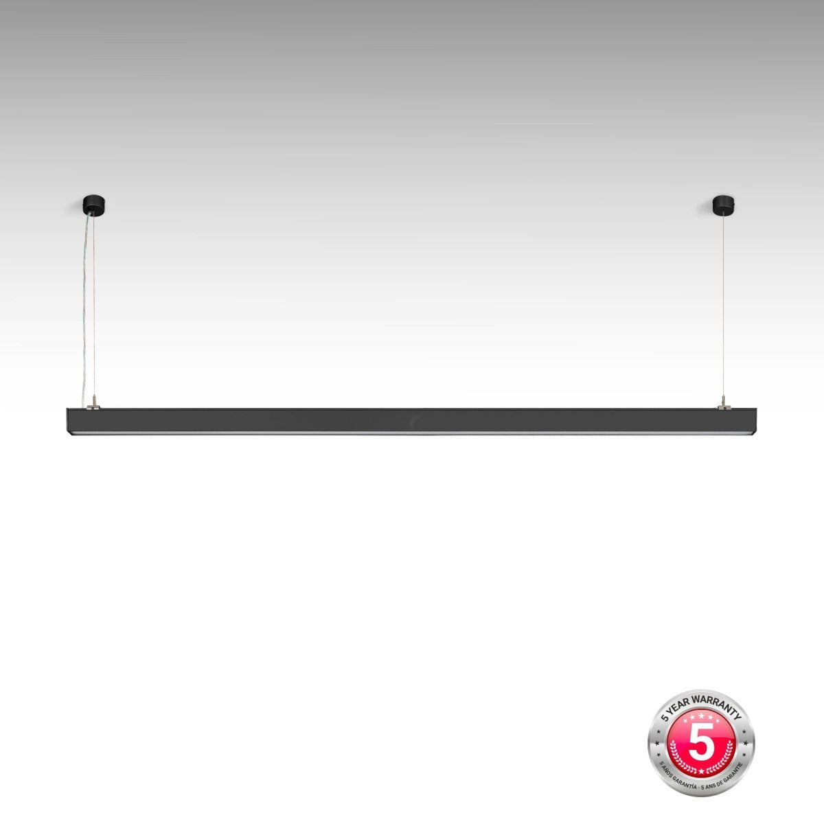 Luminaria lineal LED CCT - 60W - Suspensión / superficie - Potencia ajustable - 180cm (39)