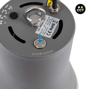 Campana LED comercial CCT - (25W / 40W / 60W / 80W) - Difusor policarbonato - UGR19 - Driver Lifud (11)