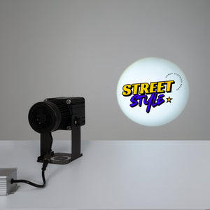 Proyector de logos LED GOBO 50W rotativo exterior - Óptica 18° - IP65 (16)