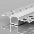 LED strip profile integration / trimless - 9x20 mm - With diffuser - 2 meters 3