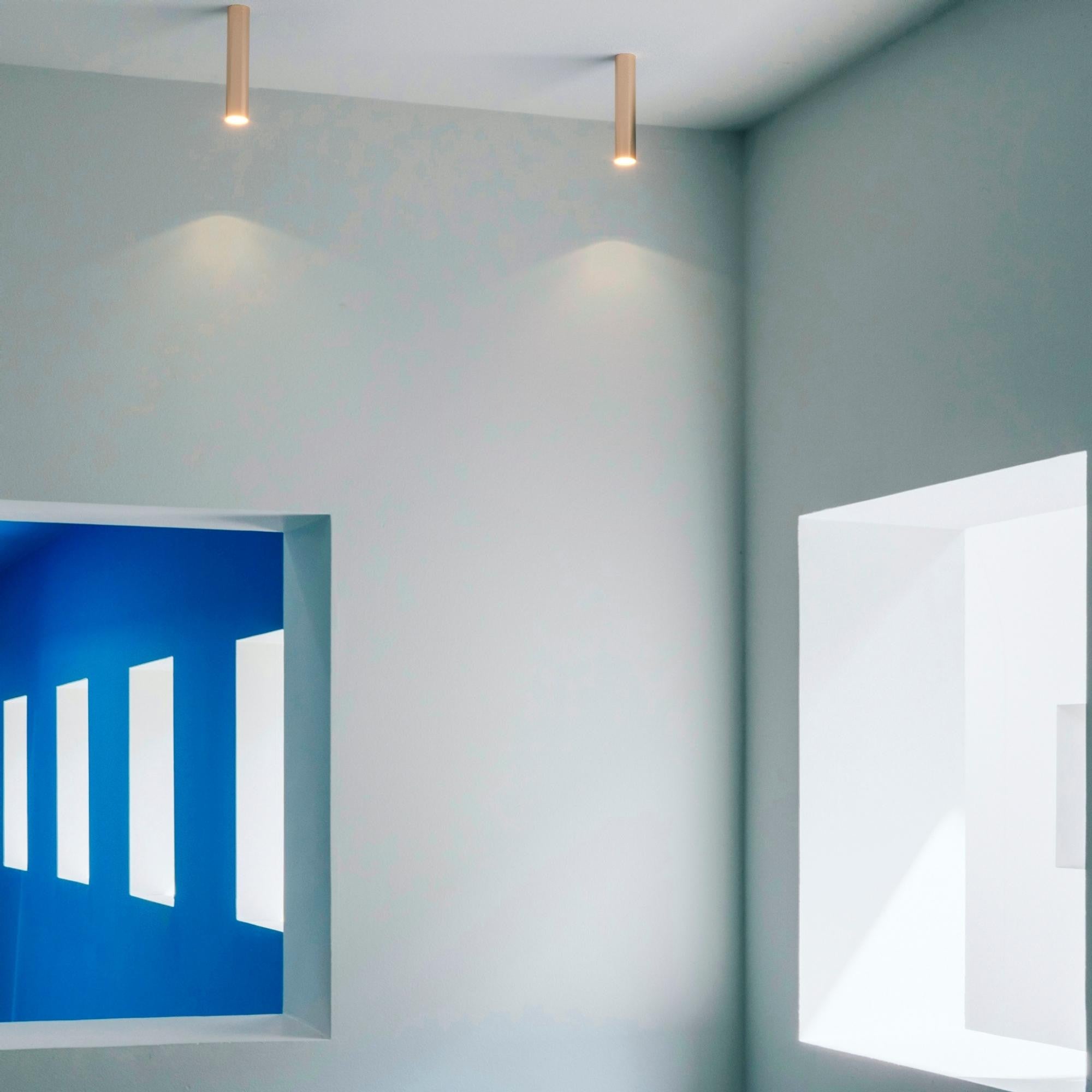 Aplique de techo aluminio "Sandy 30" - 30cm - GU10 (6)