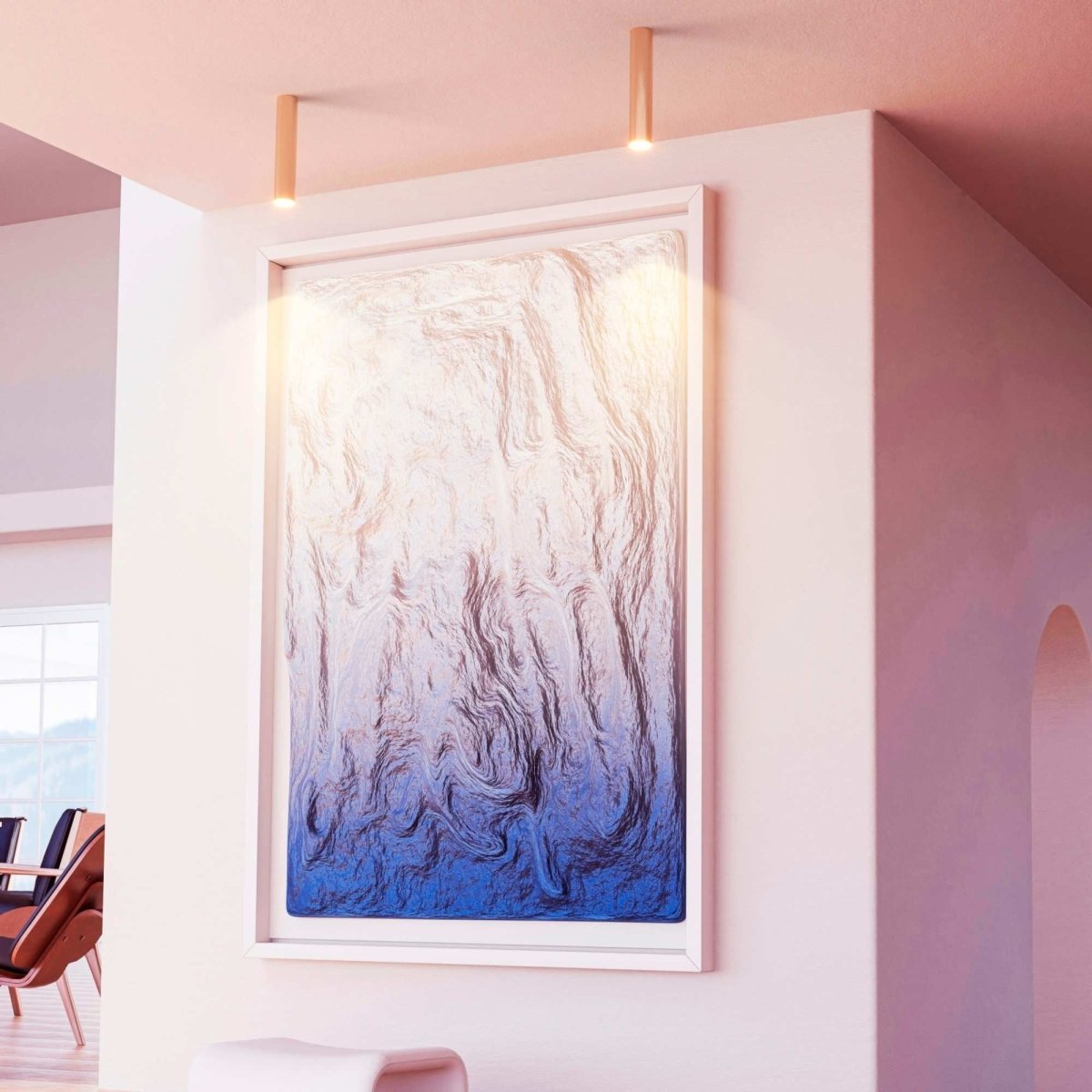 Aplique de techo aluminio "Sandy 30" - 30cm - GU10 - Barcelona Led-Decoración