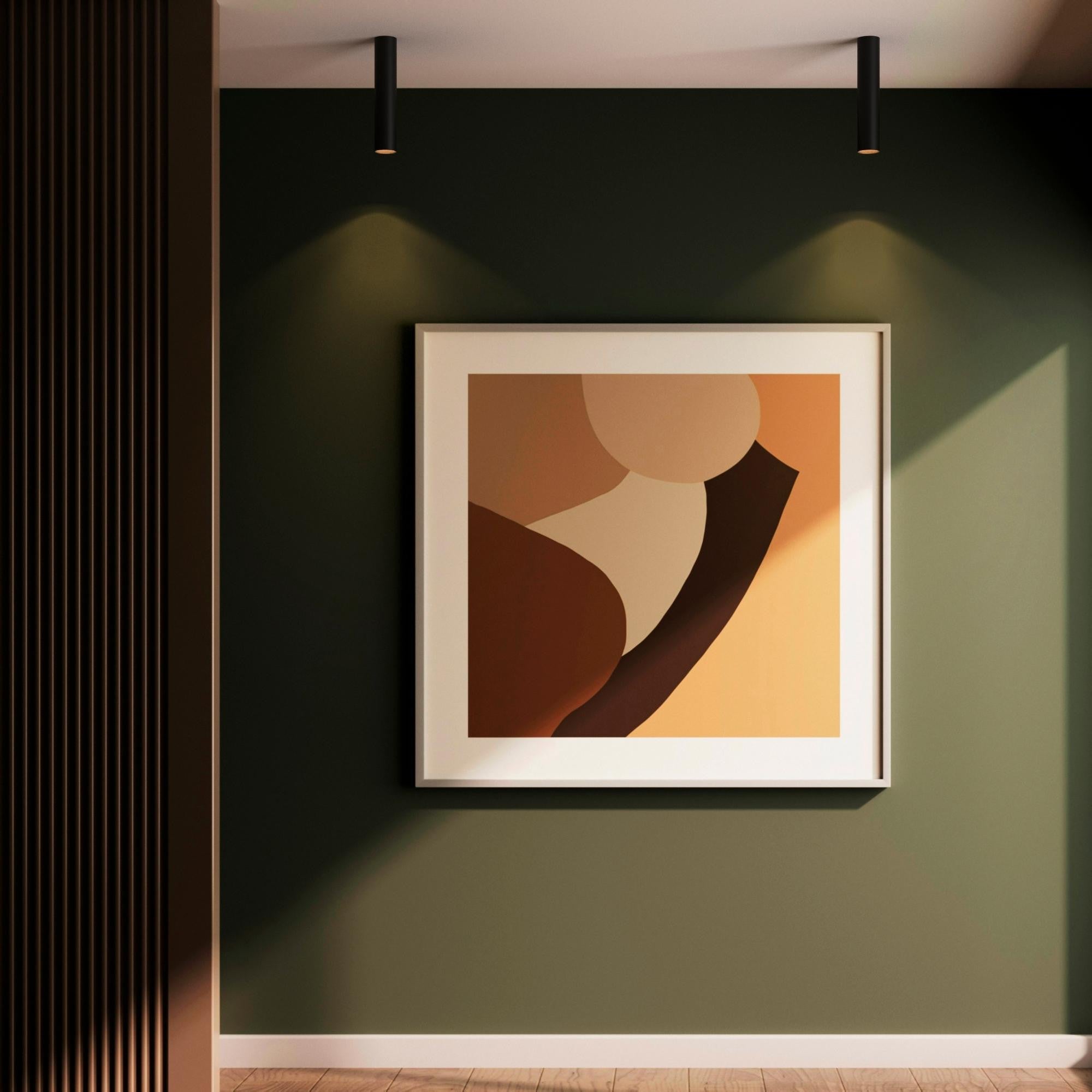 Aplique de techo aluminio "Sandy 30" - 30cm - GU10 (10)