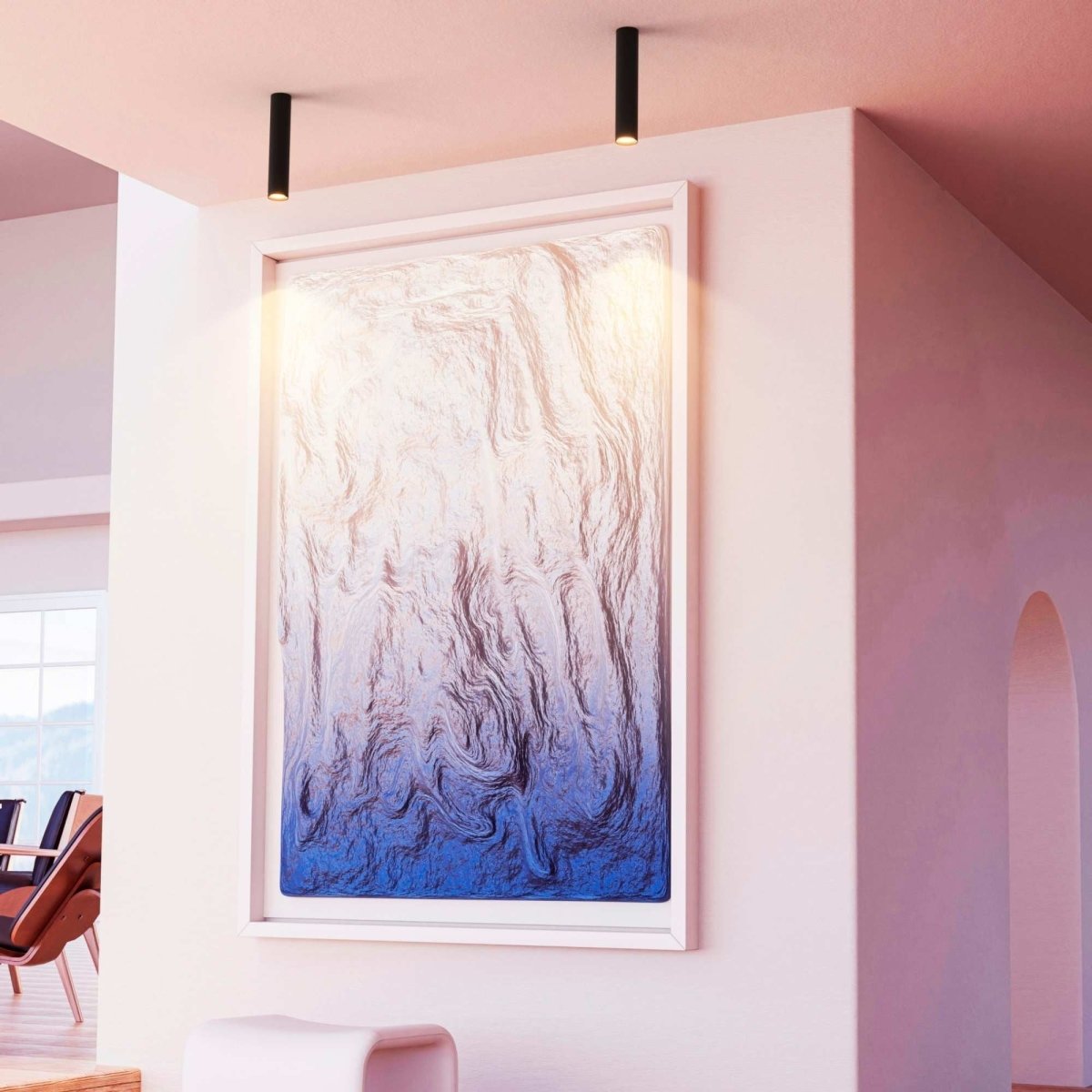 Aplique de techo aluminio "Sandy 30" - 30cm - GU10 - Barcelona Led-Decoración