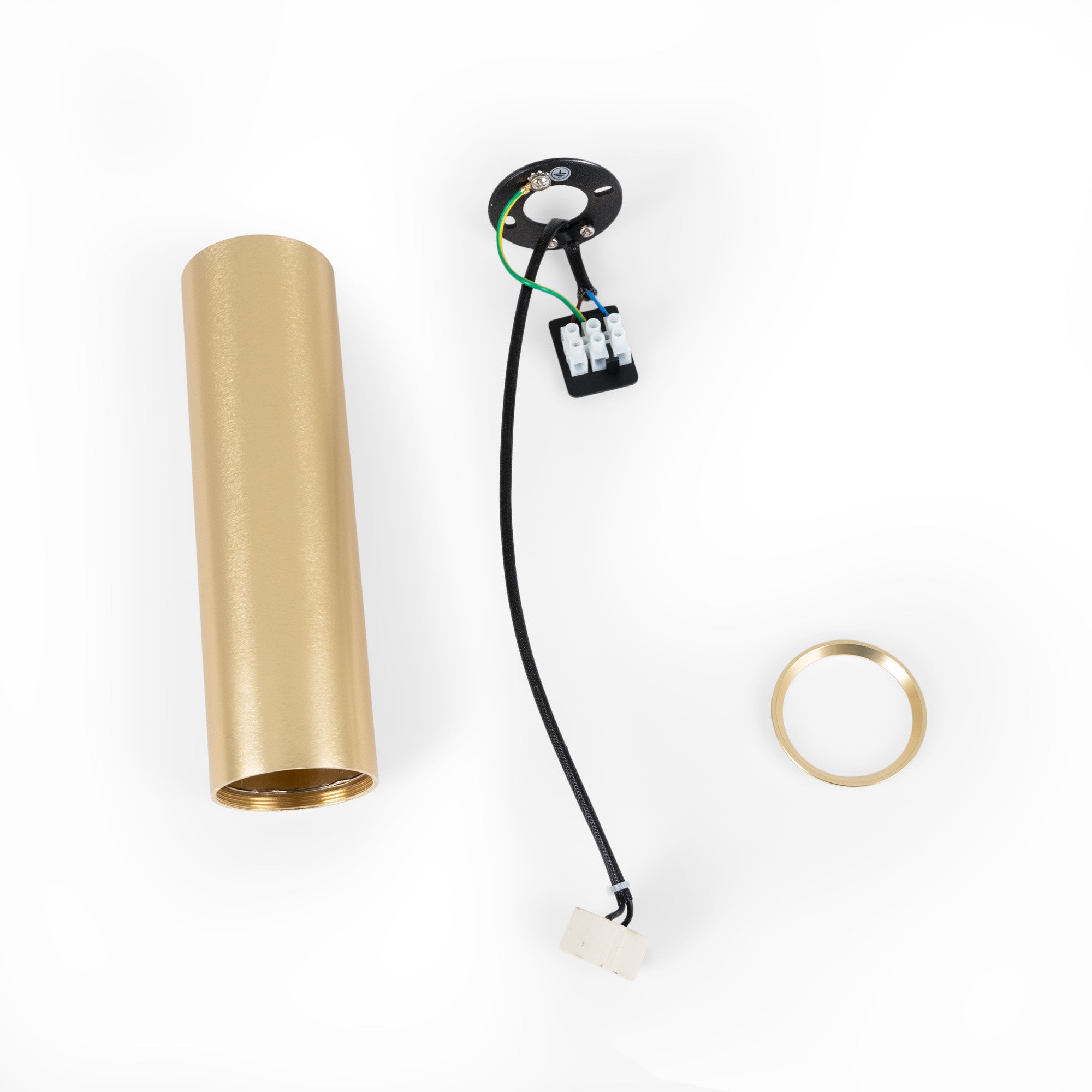 Aplique de techo aluminio "Sandy 20" - 20cm - GU10 (14)