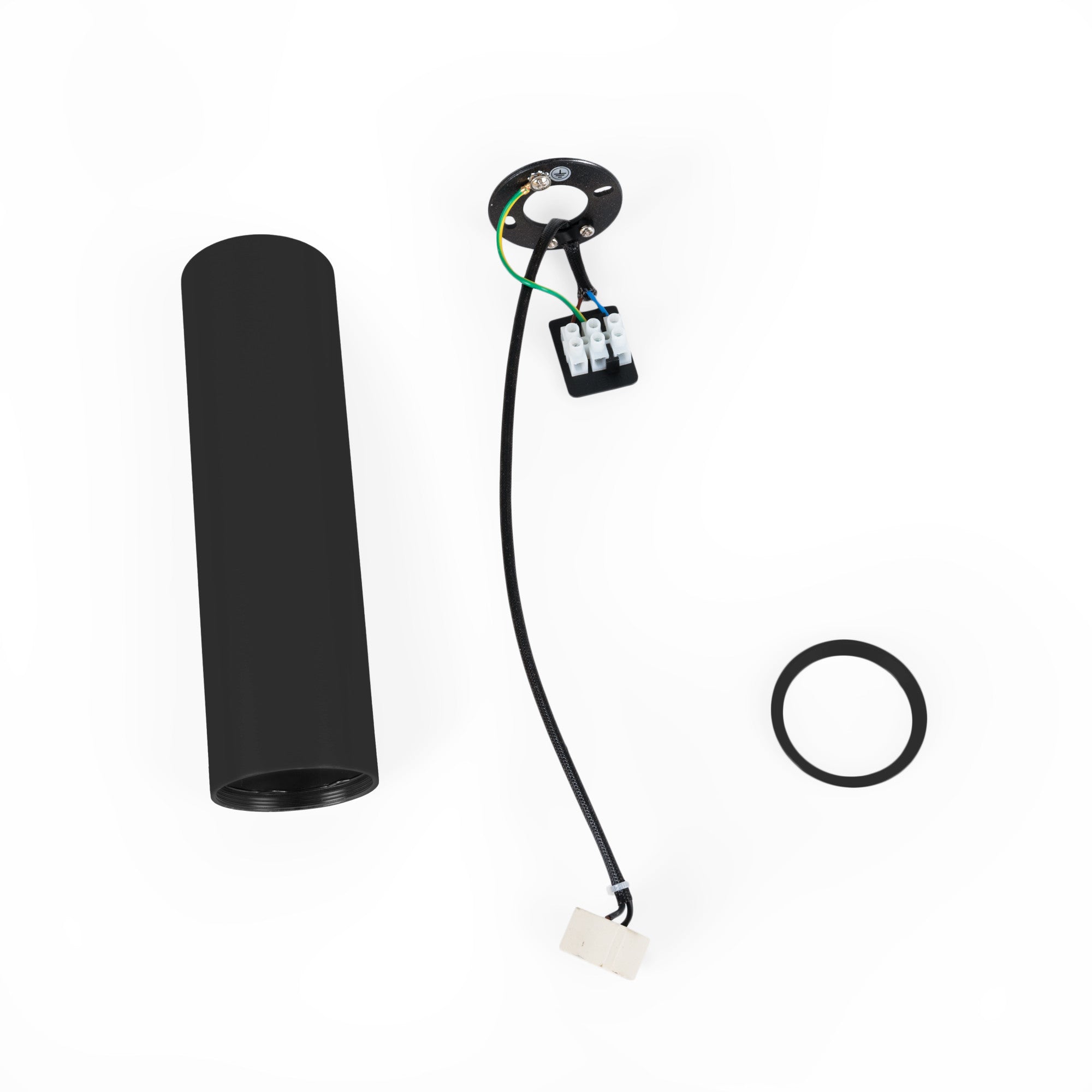 Aplique de techo aluminio "Sandy 20" - 20cm - GU10 (32)