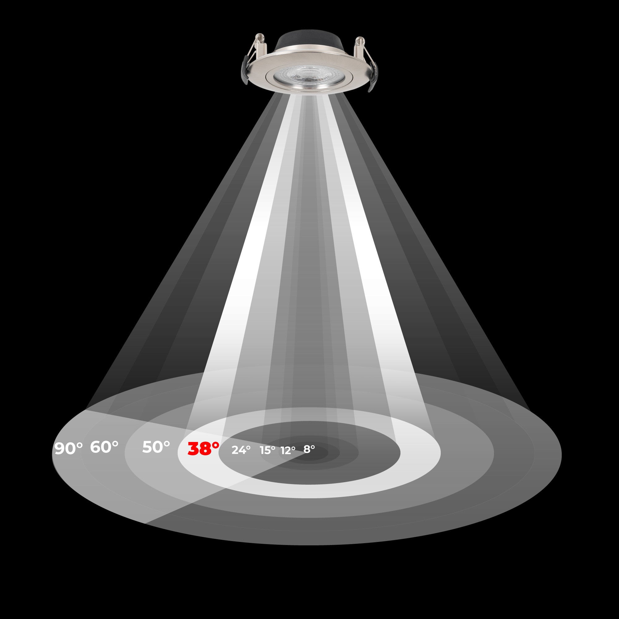 Downlight LED exterior - 7W - CCT - 630lm - Corte Ø 70mm - IP54 (14)