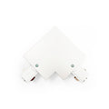 L-joint for recessed three-phase rail - 90º - LEFT 2