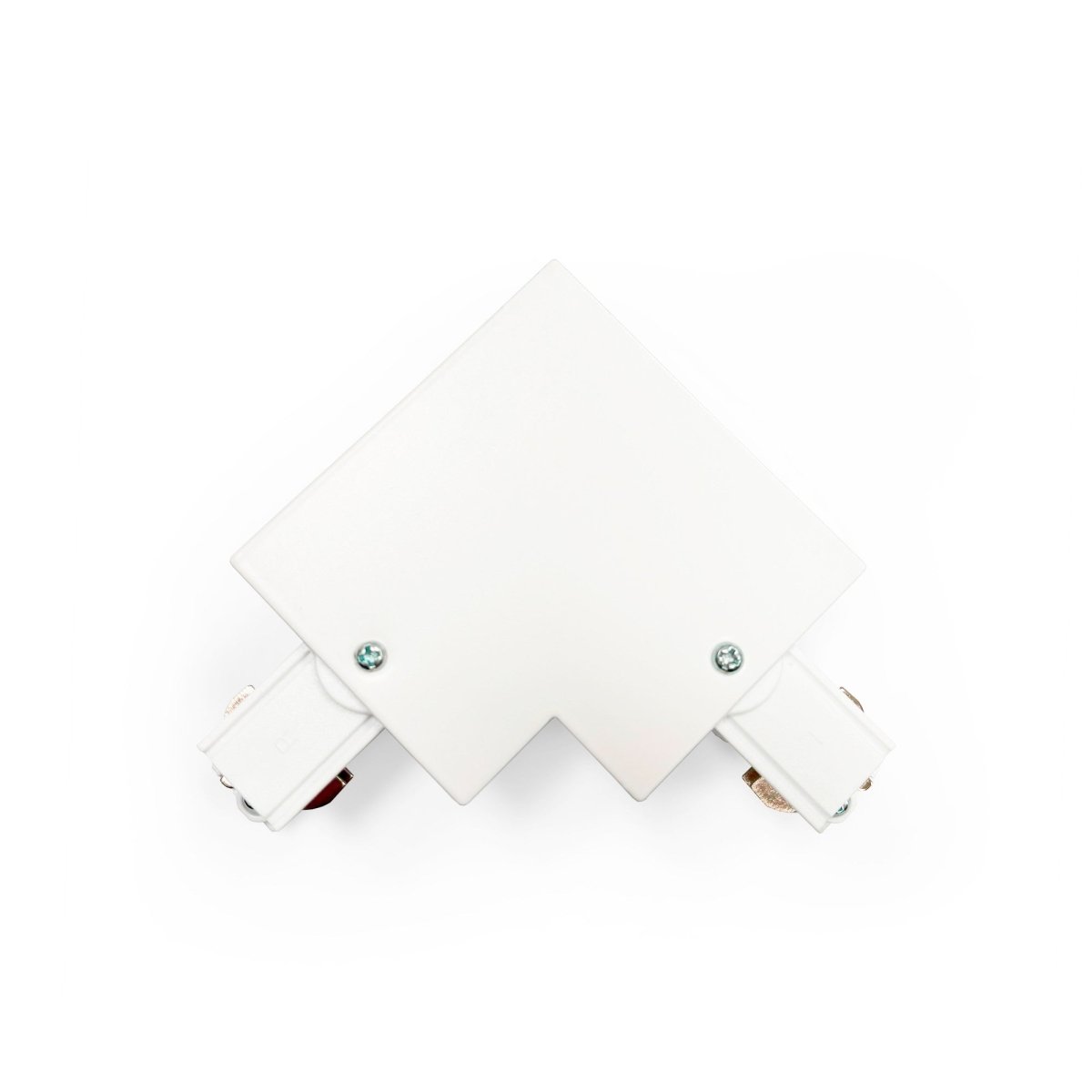 Unión rígida en L para carril trifásico empotrable - 90º - IZQUIERDA - Barcelona Led-Accesorios