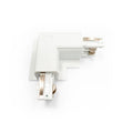 L-joint for recessed three-phase rail - 90º - LEFT 5