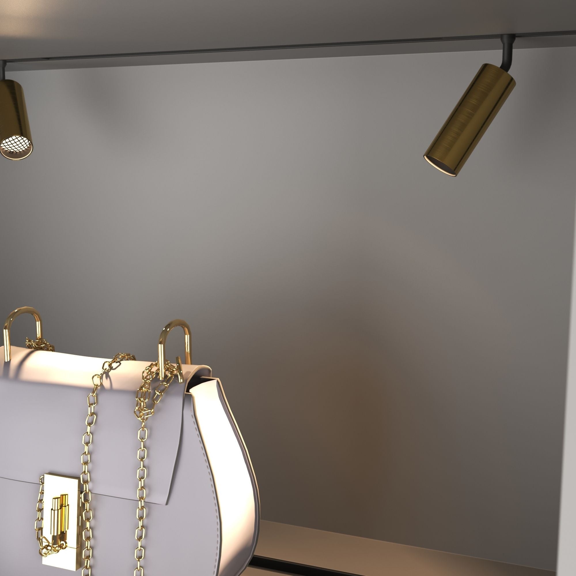 Foco LED para carril magnético 48V - 7W - Chip OSRAM - 2700K - Colores (46)