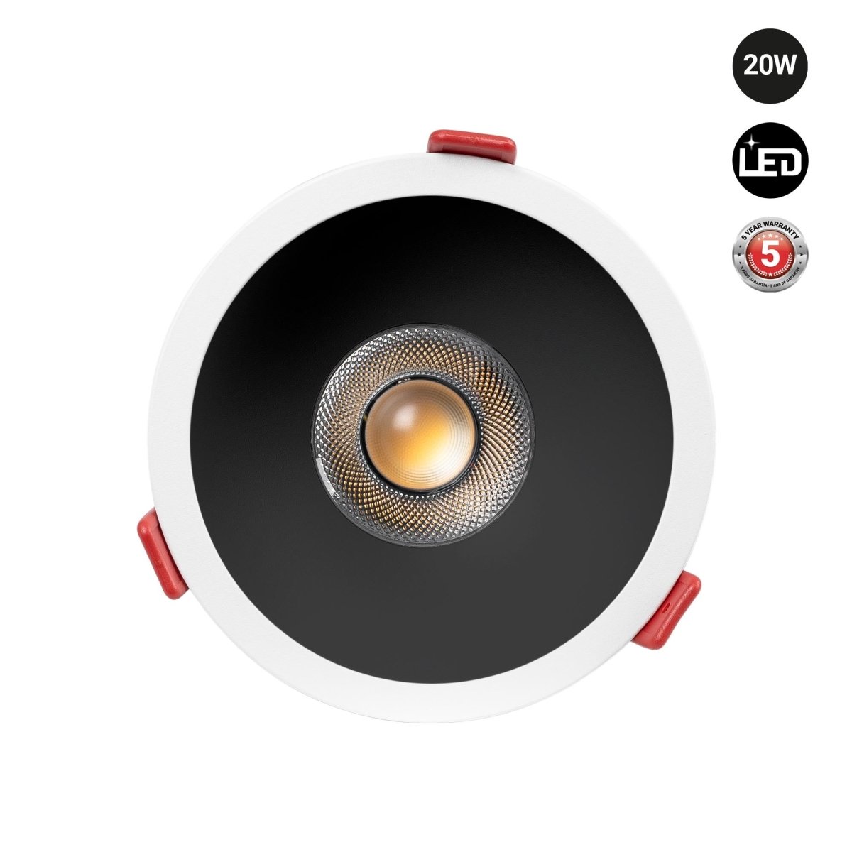 Downlight LED - 20W - CCT - Chip OSRAM - Corte Ø 110mm - Barcelona Led-