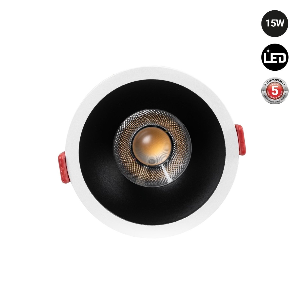 Downlight LED - 15W - CCT - Chip OSRAM - Corte Ø 90mm - Barcelona Led-