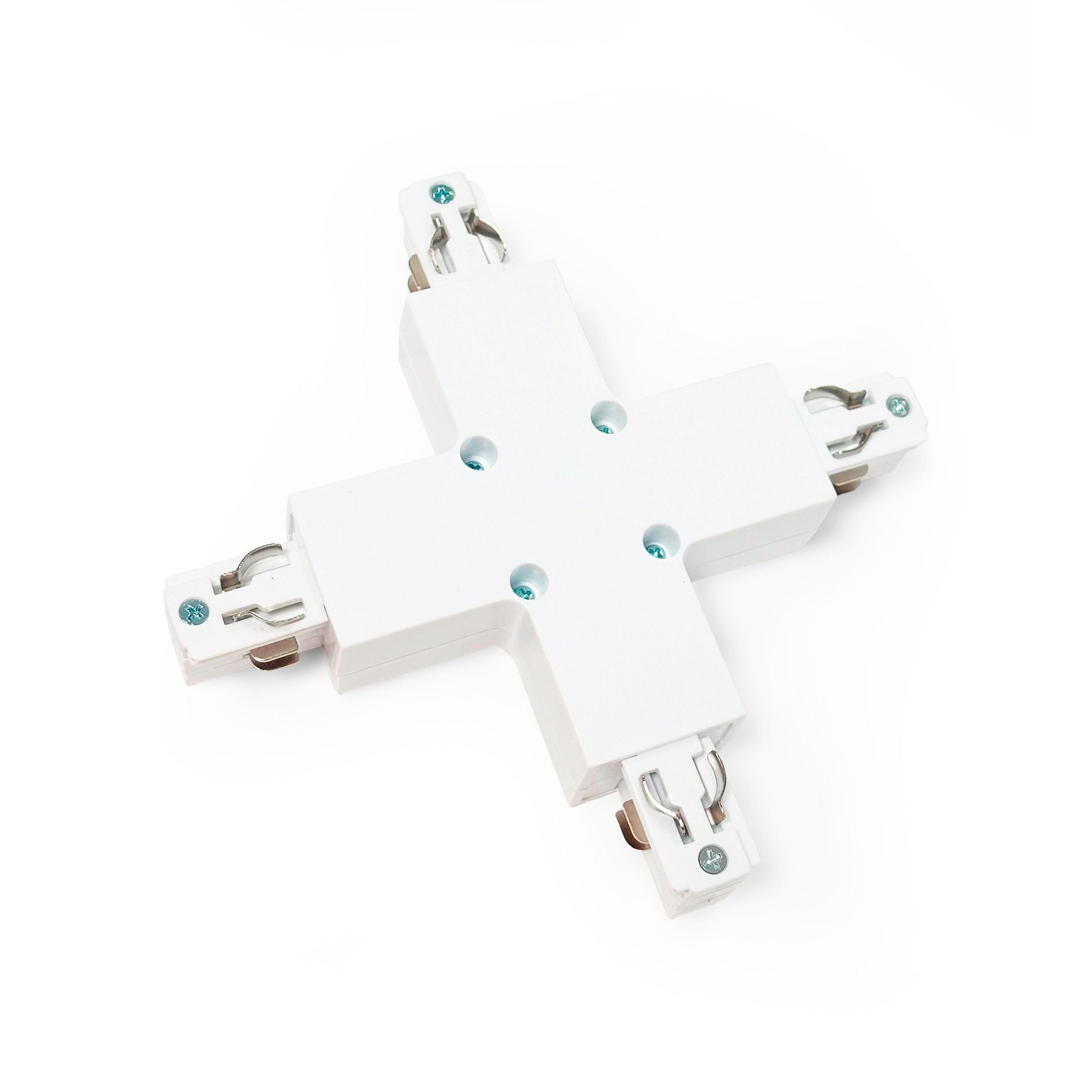 Unión rígida en X para carril trifásico de superficie (1)