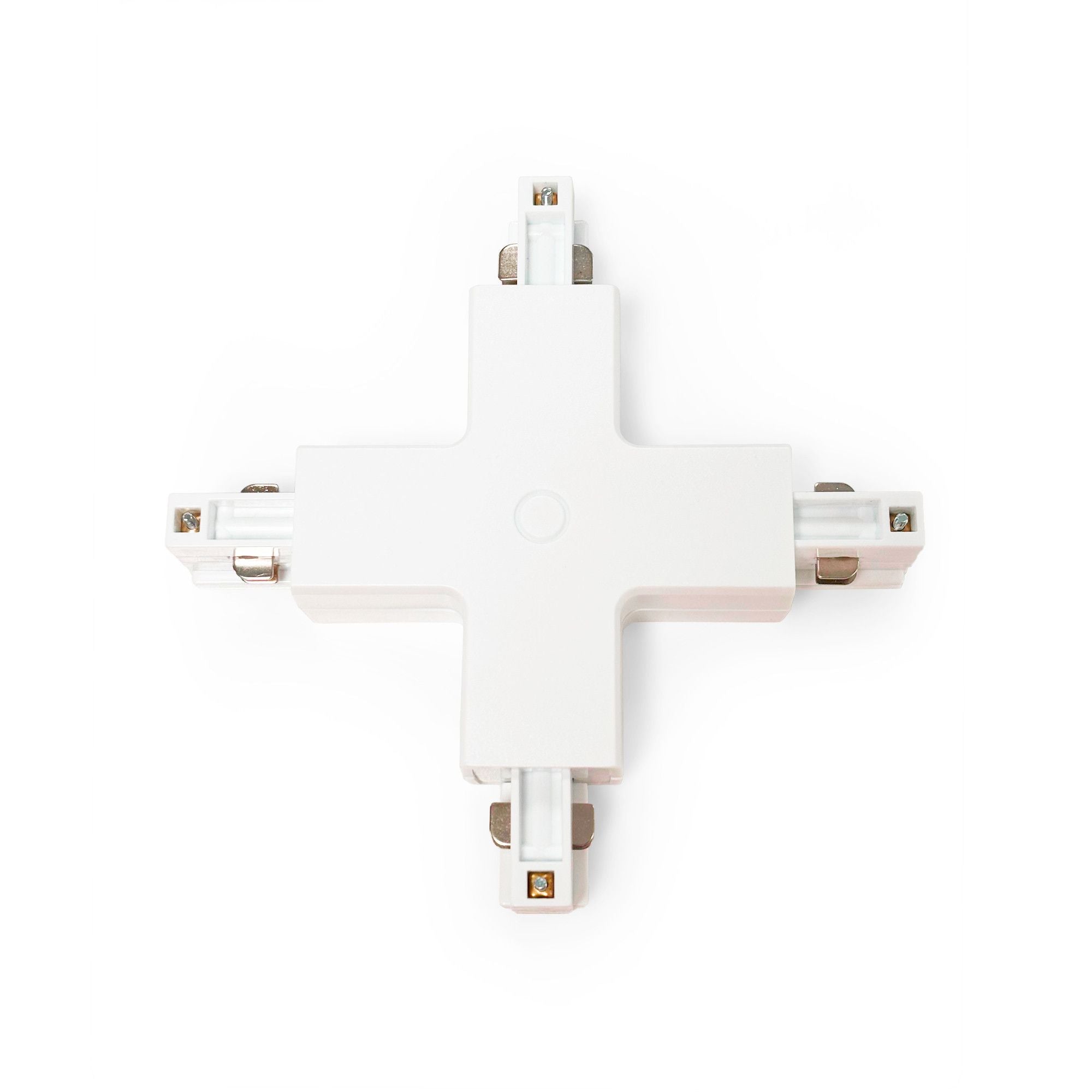 Unión rígida en X para carril trifásico de superficie (2)