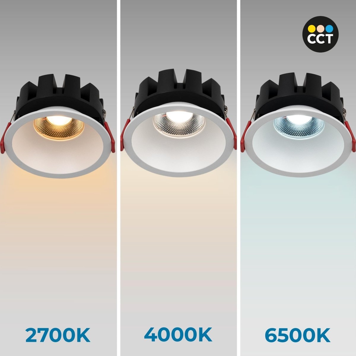 Downlight LED - 15W - CCT - Chip OSRAM - Corte Ø 90mm - Barcelona Led-
