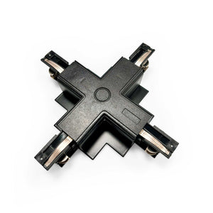 Unión rígida en X para carril trifásico empotrable