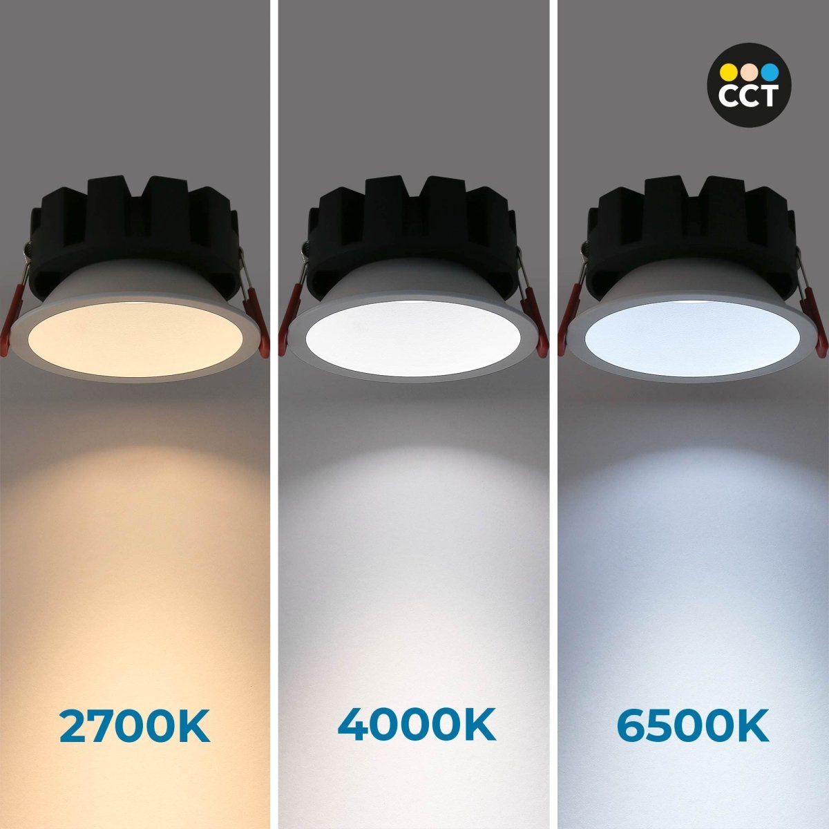 Downlight LED - 8W - CCT - Chip OSRAM - Corte Ø 75mm - Barcelona Led-