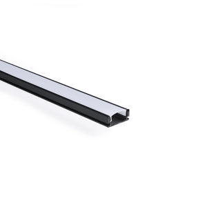 Perfil tira LED superficie - 17x8mm - Kit completo - 2 metros (36)
