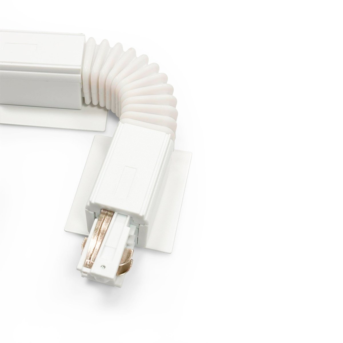 Unión flexible para carril trifásico empotrable - Barcelona Led-Accesorios