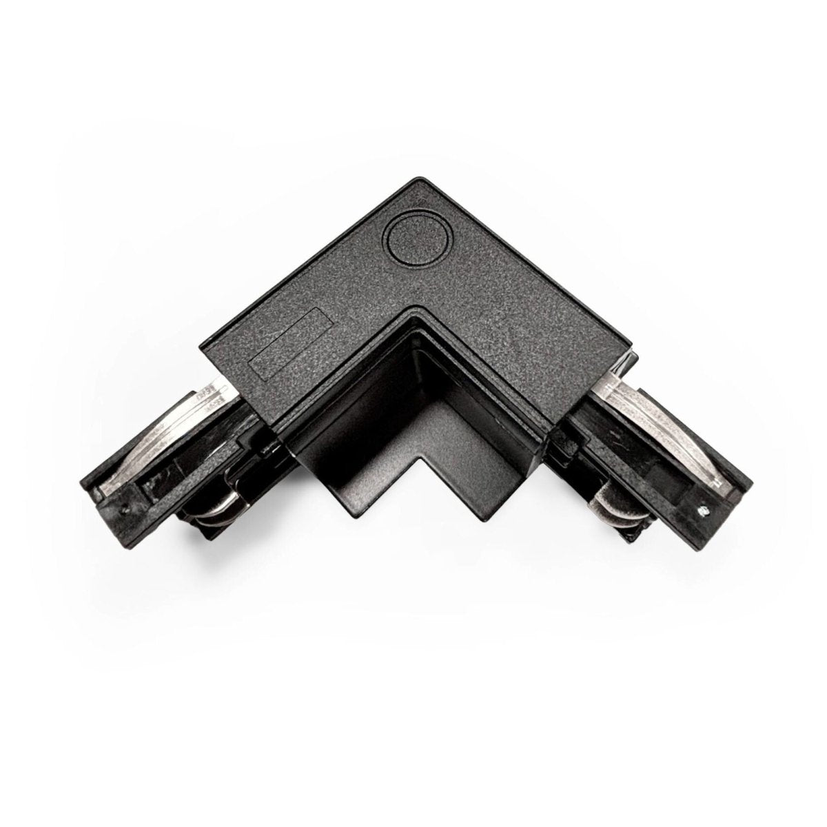 Unión rígida en L para carril trifásico empotrable - 90º - IZQUIERDA - Barcelona Led-Accesorios