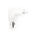 Rigid L-joint for recessed three-phase rail - 90º - RIGHT 3