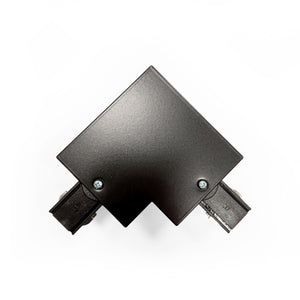 Unión rígida en L para carril trifásico empotrable - 90º - DERECHA