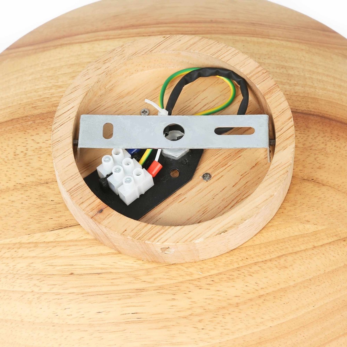 Aplique de diseño en madera "RIANNE" -  G9 - Ø28cm - Barcelona Led-Decoración