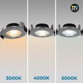 Downlight LED interior - 7W - CCT - DIMABLE TRIAC - 630lm - Corte Ø 70mm - IP20 5